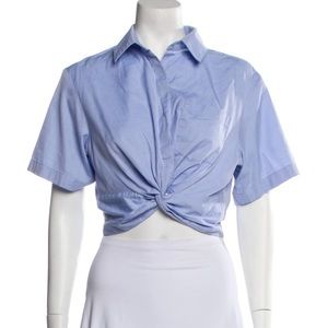 T by Alexander Wang cropped top